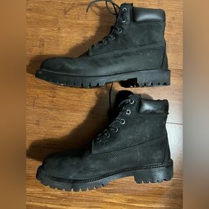 Timberland black boots. Size 7